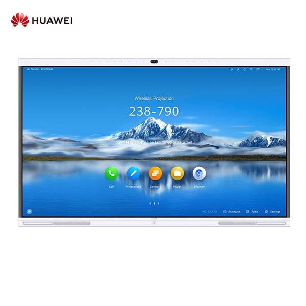 图片 华为企业智慧屏 IdeaHub Pro 86英寸触控一体机白板 4K镜头会议平板 无线投屏 智能语音