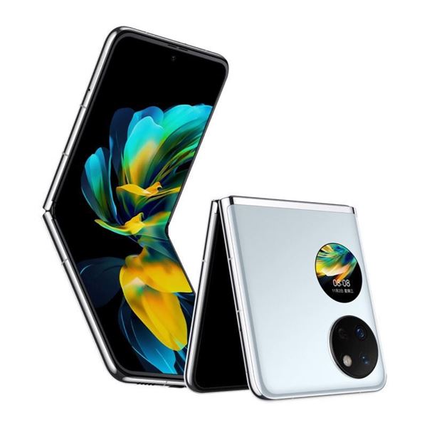 图片 华为 Pocket S 折叠屏手机 40万次折叠认证 256GB 冰霜银 华为小折叠pockets